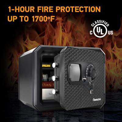 FPW082KSB - Combination Fire & Water Resistant Safe with Override Key