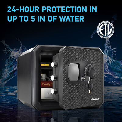 FPW082KSB - Combination Fire & Water Resistant Safe with Override Key