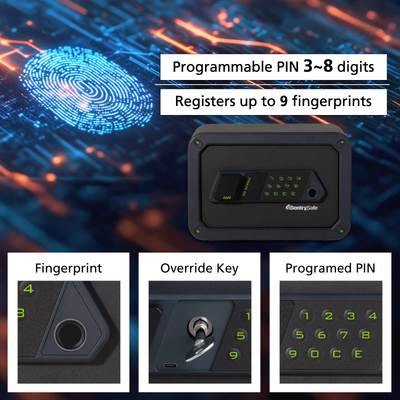 SSV120GB - Biometric Security Safe