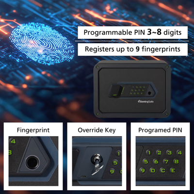 SSV125GB - Biometric Security Safe