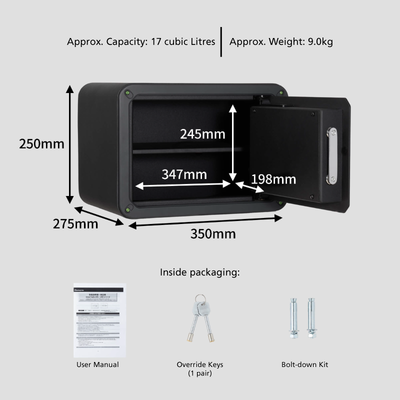 SSV125GB - Biometric Security Safe