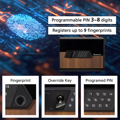 SSV225GB - Biometric Security Safe