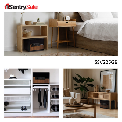 SSV225GB - Biometric Security Safe