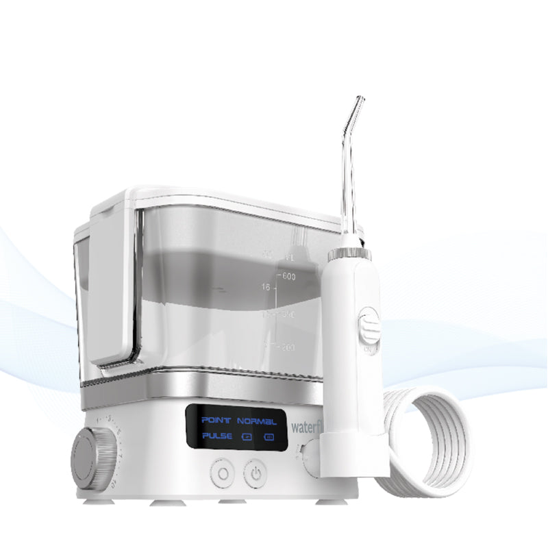 WF-100W WATERFLOSS Water Flosser Countertop Cordless Rechargeable