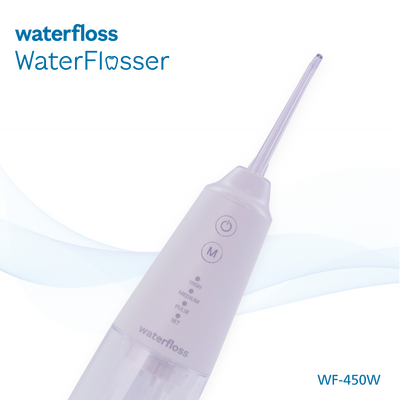 WF-450W WATERFLOSS Water Flosser - Portable Cordless Rechargeable