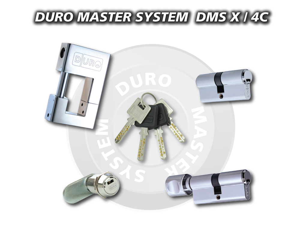 DMS.X/4C  Duro Master System - Art.833 + Art.998/70/C + Art.778/63/C + Art.448/23