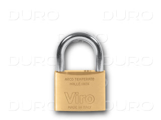 VIRO 304.PV - Rectangular Padlock - Patented Key