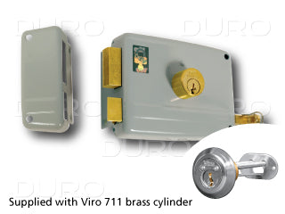 VIRO 1.7504.1.712.2 Rim Door Lock - Inward Left Hand