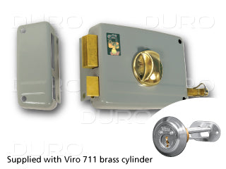 VIRO 1.7604.1.712.2 - Rim Door Lock - Inward Left Hand