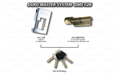 DMS.I/2B  Duro Master System - Art.338 + Art.998/70/A