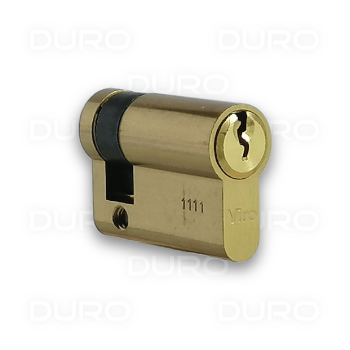 VIRO 975.2 - Euro Profile Half Cylinder - Brass Body
