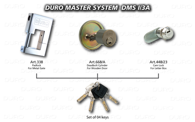 DMS.I/3A  Duro Master System - Art.338 + Art.668/A + Art.448/23