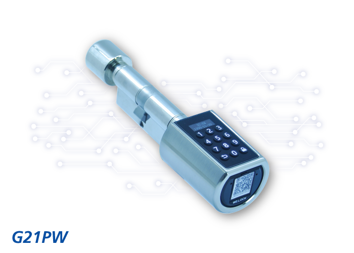 WELOCK G21PW Digital Lock - Euro Profile Cylinder (PW/BT/RFID/RC)