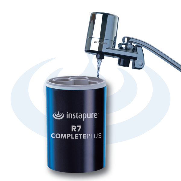 InstaPure F8CU-1ES Faucet Mount Water Filter System, Chrome 