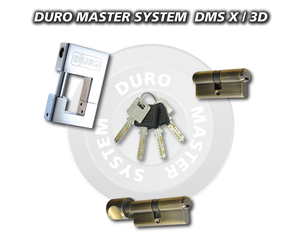 DMS.X/3D  Duro Master System - Art.833 + Art.998/70/A + Art.778/63/A